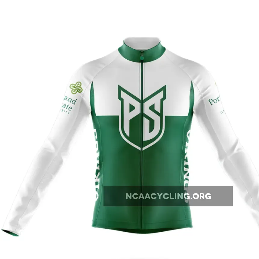 Portland State University V2 Cycling Kit - Long Sleeve Jersey