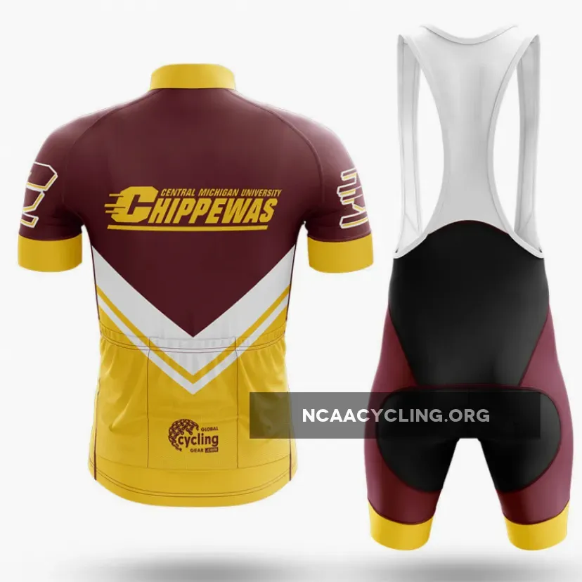 Central Michigan University V3 Long Sleeve Cycling Jersey Only Central Michigan University V3 Long Sleeve Cycling Jersey Only