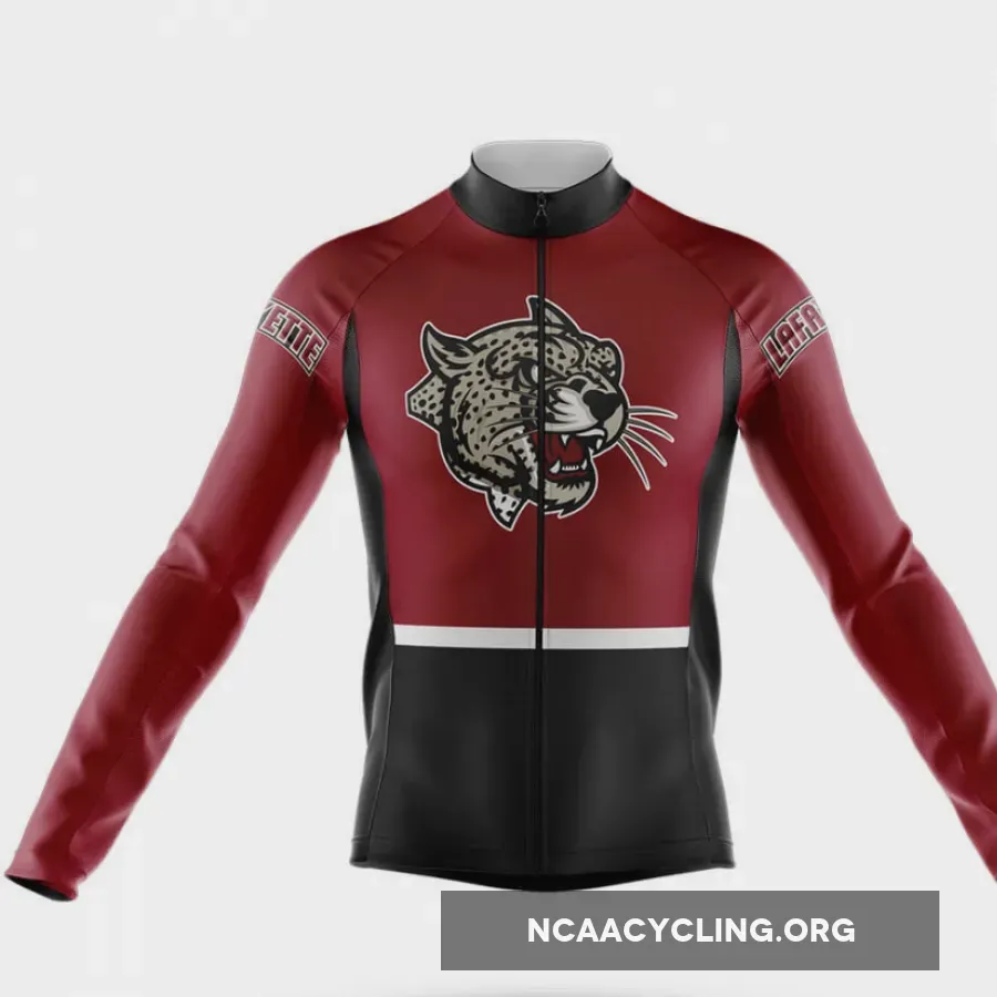 Lafayette College Leopards Long Sleeve Cycling Jersey