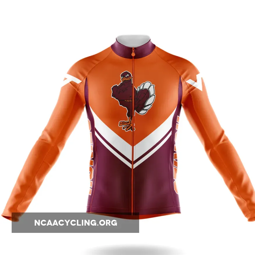 Virginia Tech V3 Long Sleeve Cycling Jersey Only