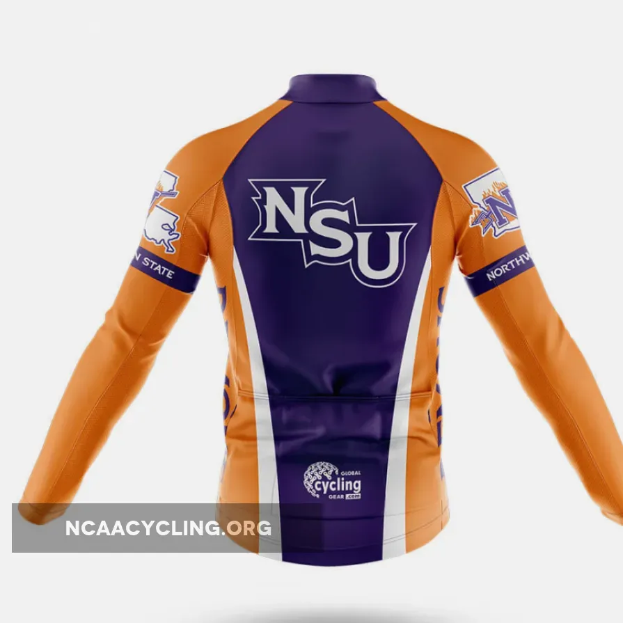 Northwestern State University Long Sleeve Cycling Jersey Only