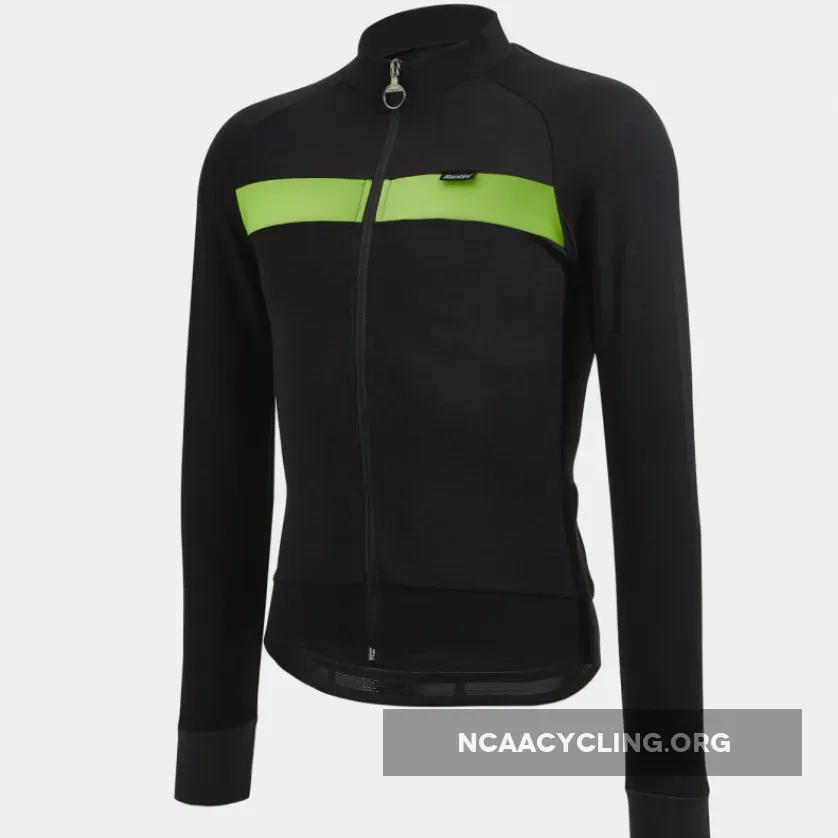 Santini Adapt Wool Long Sleeve Jersey - Green SP216075ADAPTWOOL-GREEN-S New Releases