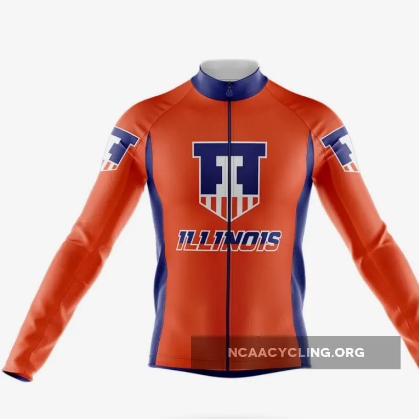 Where To Buy Illinois Shield Long Sleeve Cycling Jersey