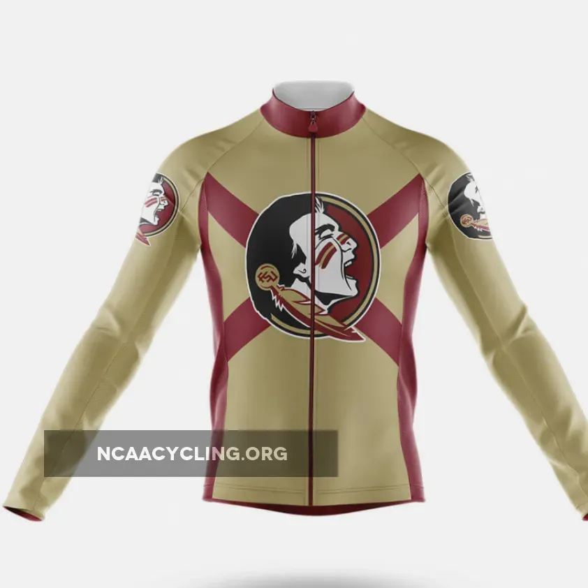 Florida State University FL Long Sleeve Cycling Jersey