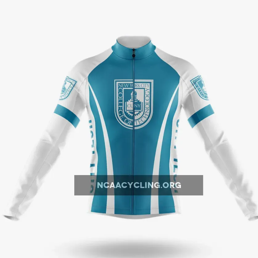 New York City College of Technology Long Sleeve Cycling Jersey