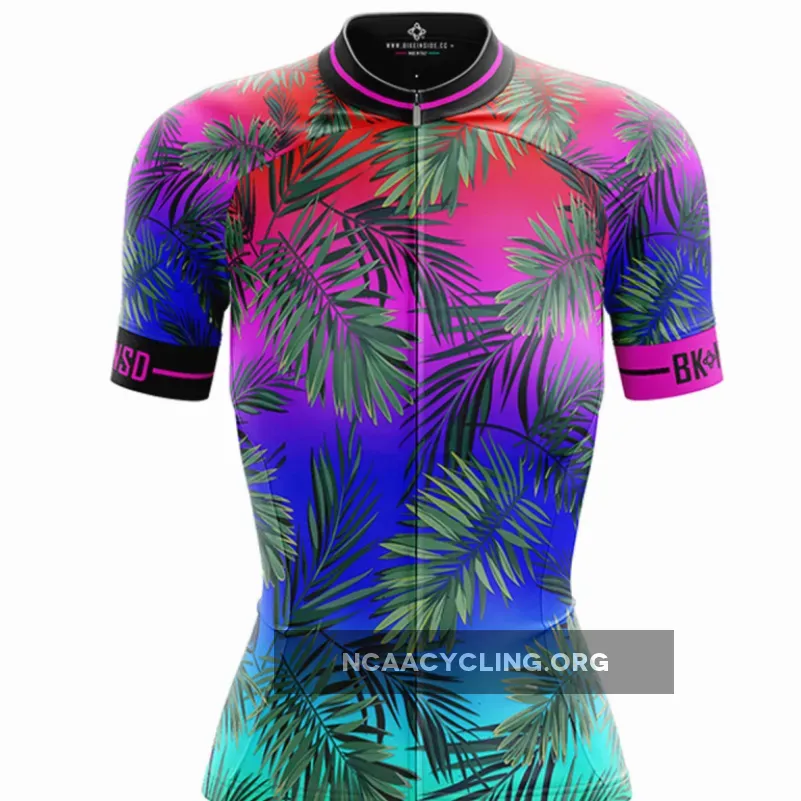 Bike Inside Tropical Woman Jersey - Multicolor SSJ60WBI-TROPICAL Online
