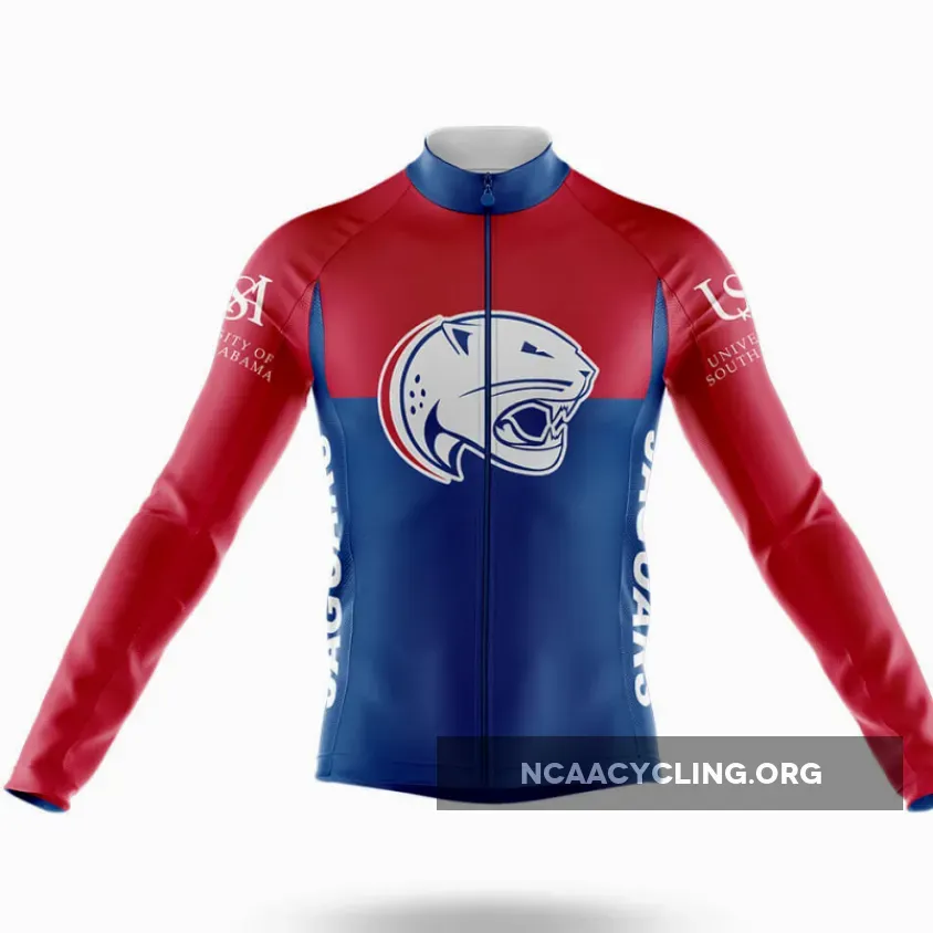 University of South Alabama Long Sleeve Cycling Jersey Ver.2
