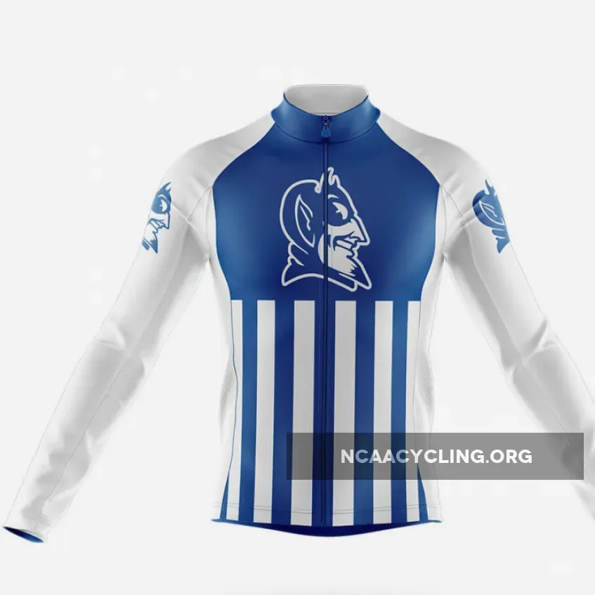 Duke University USA Long Sleeve Cycling Jersey Restock