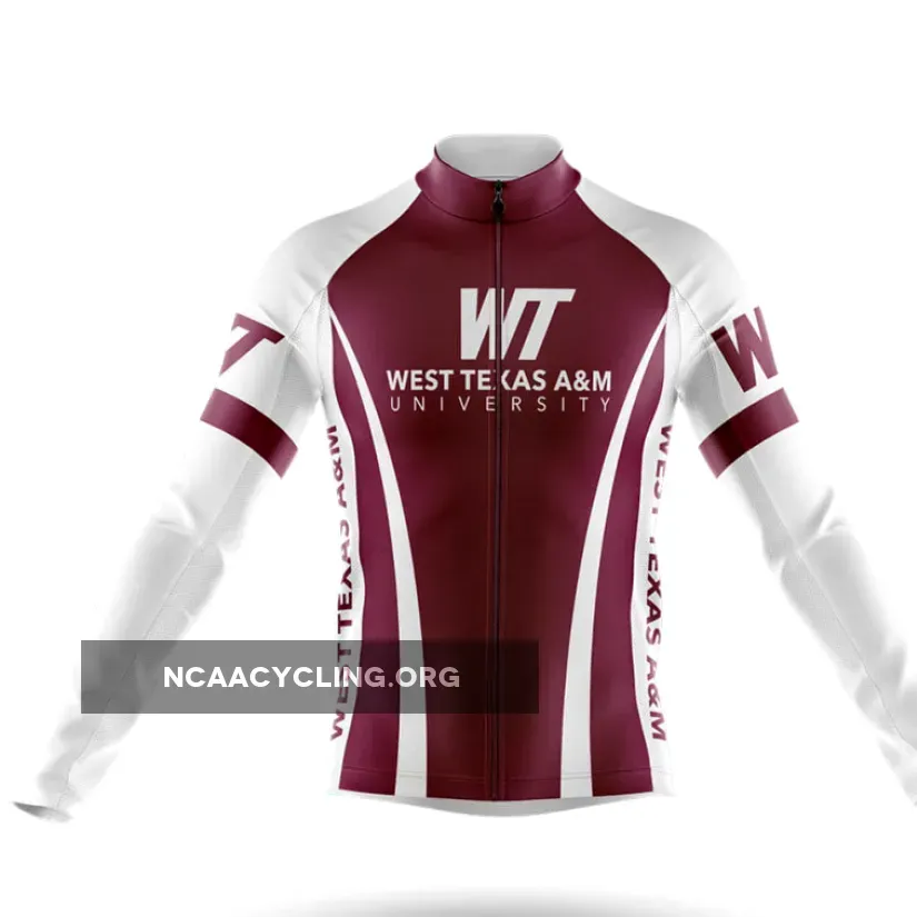 West Texas A&M University Long Sleeve Cycling Jersey | west texas a&m gear