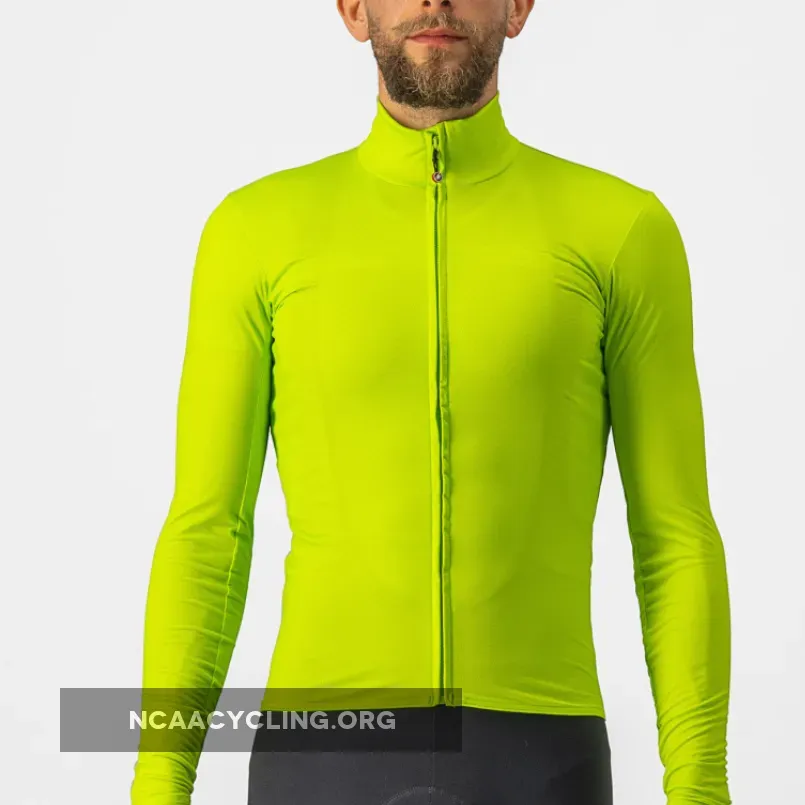 Castelli Pro Mid Long Sleeves Jersey - Green 4521516-383-S Online