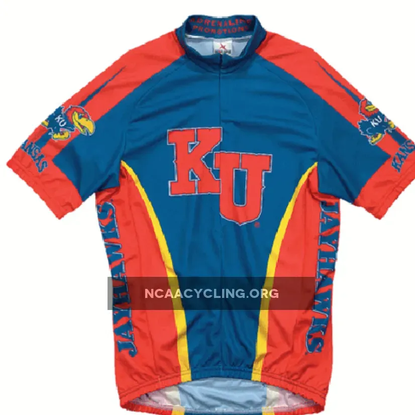 NCAA KU Kansas Jayhawks Cycling Jerseys New Releases
