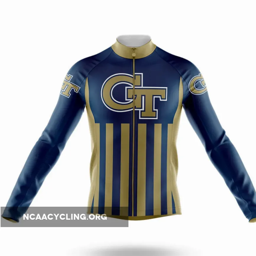 Georgia Tech USA Long Sleeve Cycling Jersey Restock
