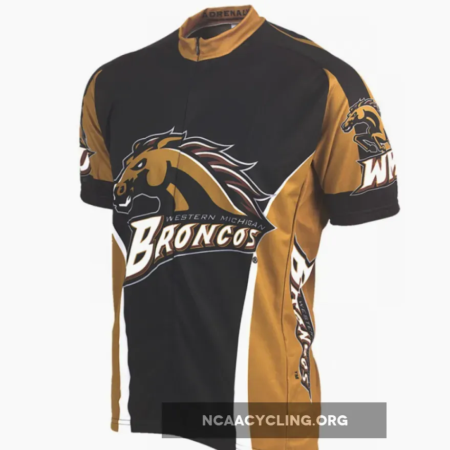 NCAA WMU Western Michigan University Broncos Cycling Jerseys