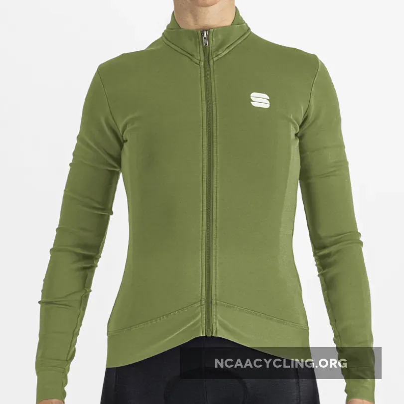 Sportful Monocrome Long Sleeves Women Jersey - Light Green 1121535-368 For Sale
