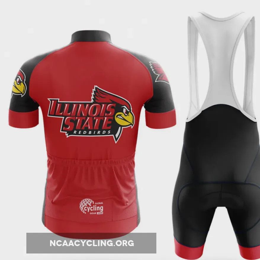 Illinois State - Men's Cycling Kit - Long Sleeve Jersey