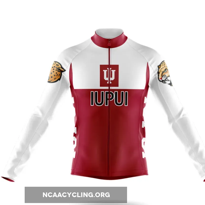 Indiana University–Purdue University Indianapolis Long Sleeve Cycling Jersey Ver.2