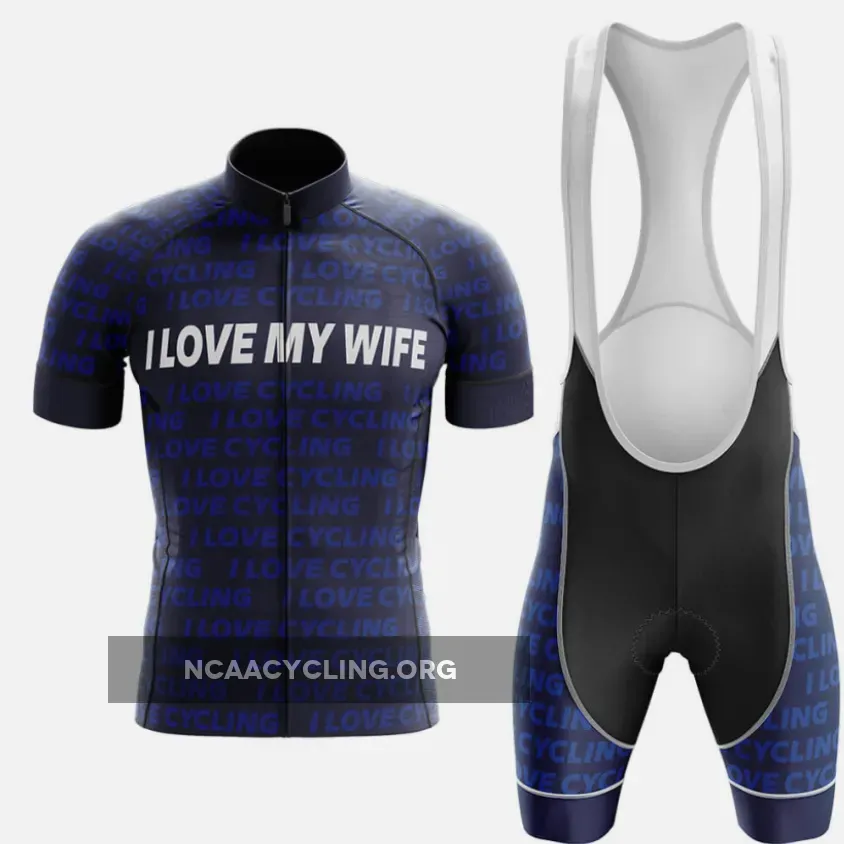 I Love My Wife V2 - Men's Cycling Kit / Full Set