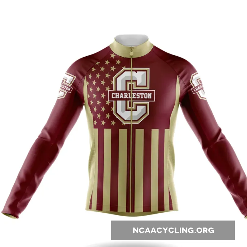 College of Charleston USA Long Sleeve Cycling Jersey