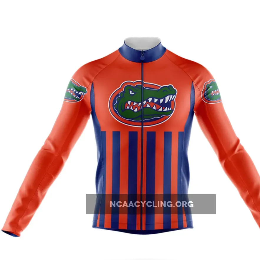 University of Florida USA Long Sleeve Cycling Jersey