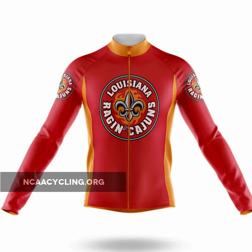 Ragin Cajuns Long Sleeve Cycling Jersey Restock