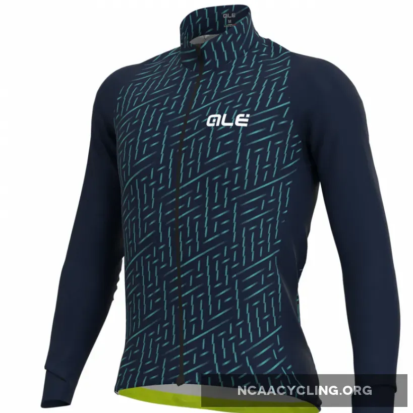 Ale PRR Green Bolt Long Sleeve Jersey - Blue L22017402 Online