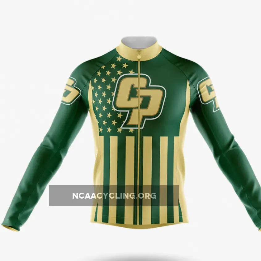 California Polytechnic State University USA Long Sleeve Cycling Jersey Only