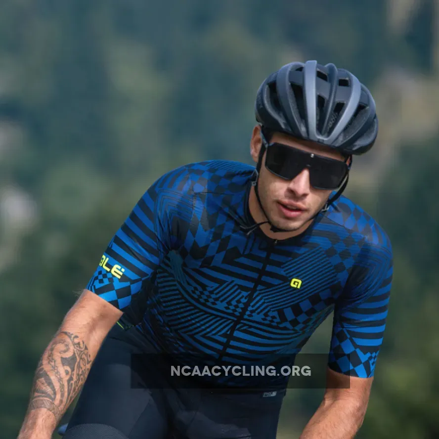 Ale PRS Checker Jersey - Blue L22107402 New Releases
