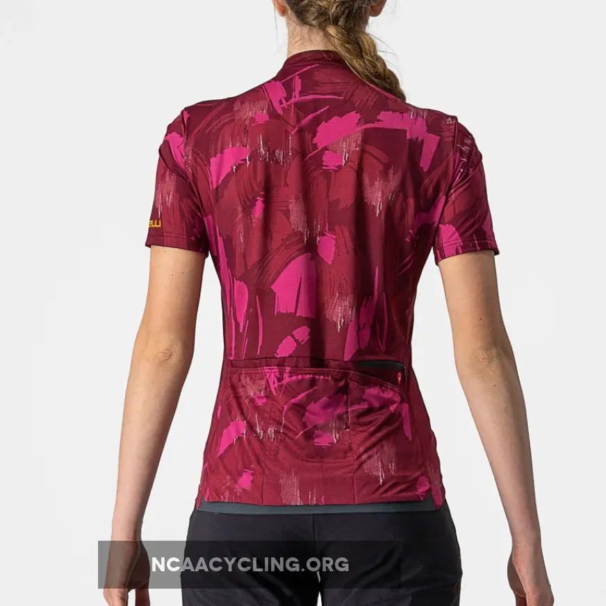 Castelli Unlimited Sentiero Woman Jersey - Bordeaux 4522085-091 New Releases