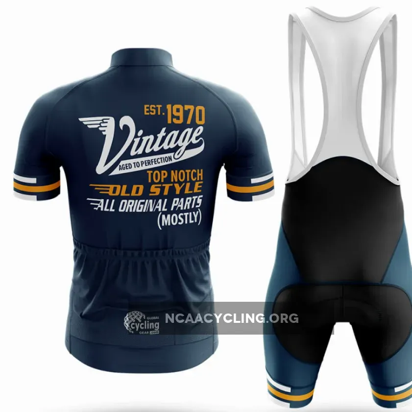 Retro Custom Year Vintage V7 - Men's Cycling Kit / Long Sleeve Jersey
