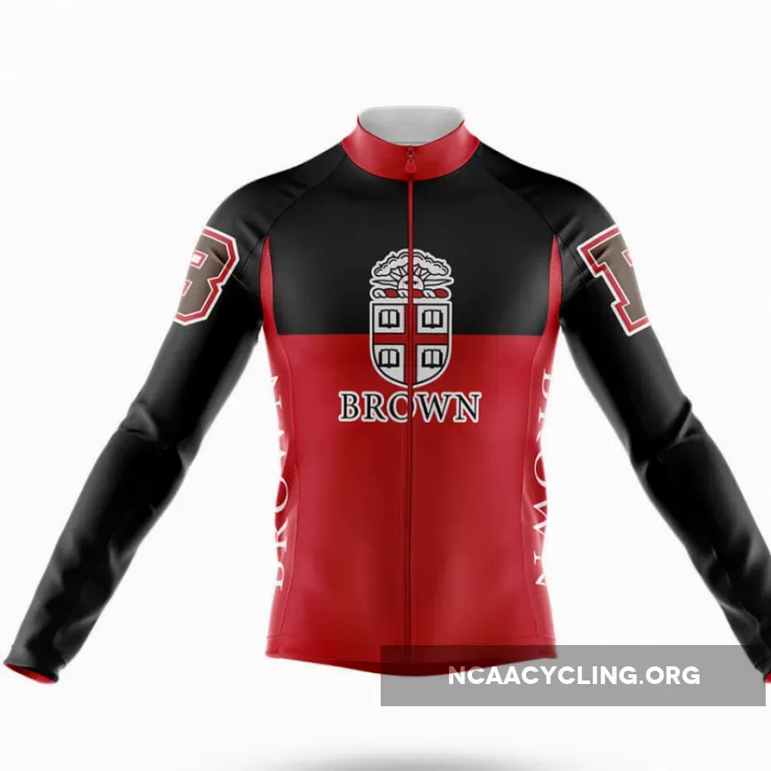Brown University Long Sleeve Cycling Jersey Ver.2