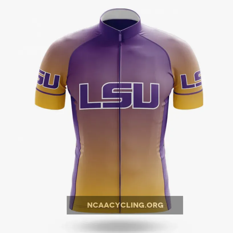 LSU Tigers Gradient Cycling Jersey Only New Releases