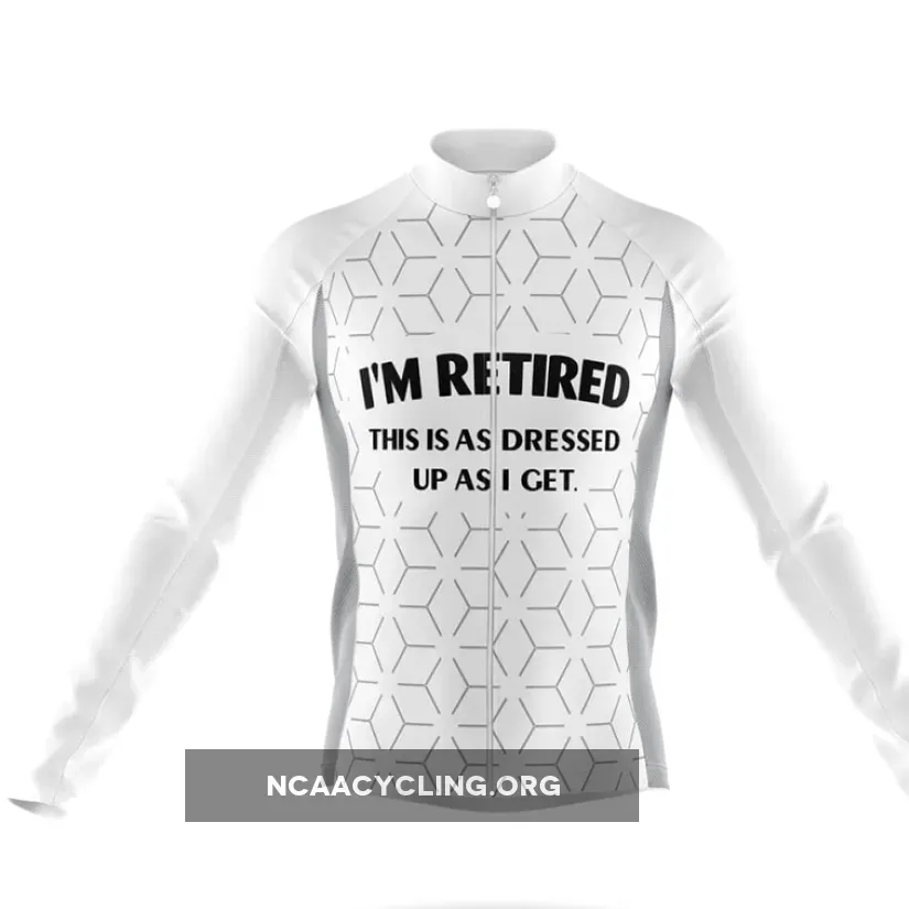 I'm Retired V4 - Men's Cycling Kit / Long Sleeve Jersey