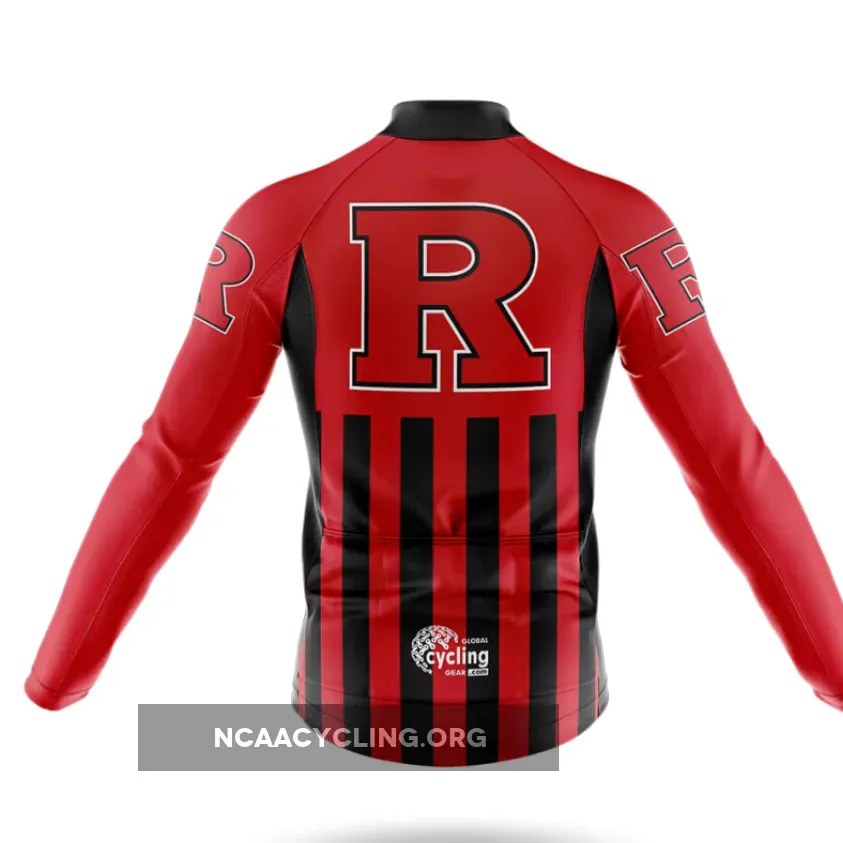 Rutgers University USA Long Sleeve Cycling Jersey Only Rutgers University USA Long Sleeve Cycling Jersey Only