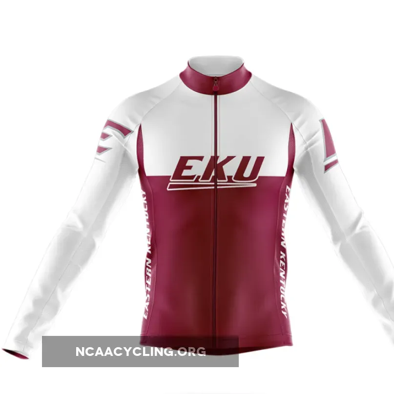 Eastern Kentucky University Long Sleeve Cycling Jersey Ver.2