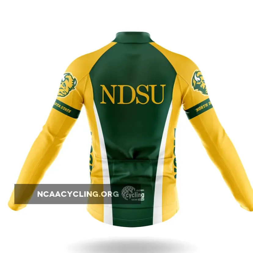North Dakota State University Long Sleeve Cycling Jersey North Dakota State University Long Sleeve Cycling Jersey