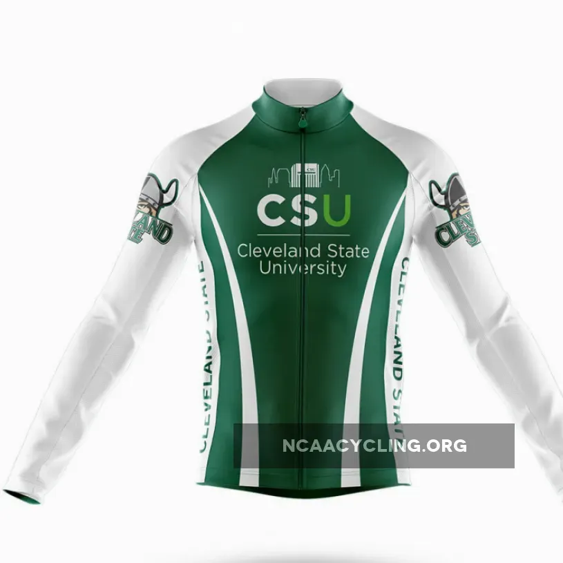 Cleveland State University Long Sleeve Cycling Jersey