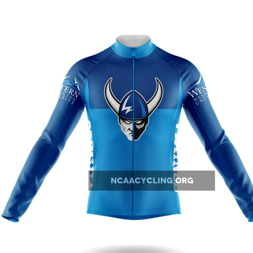 Western Washington University Long Sleeve Cycling Jersey Ver.2