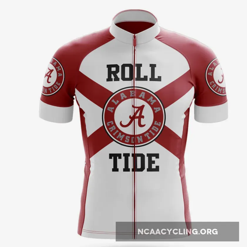 Alabama Crimson Tide Cycling Jersey Only For Sale
