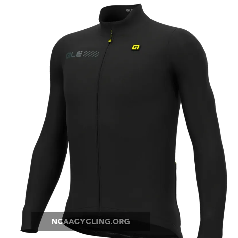 Ale Solid Fondo 2.0 Long Sleeve Jersey - Black L23015401-02 For Sale