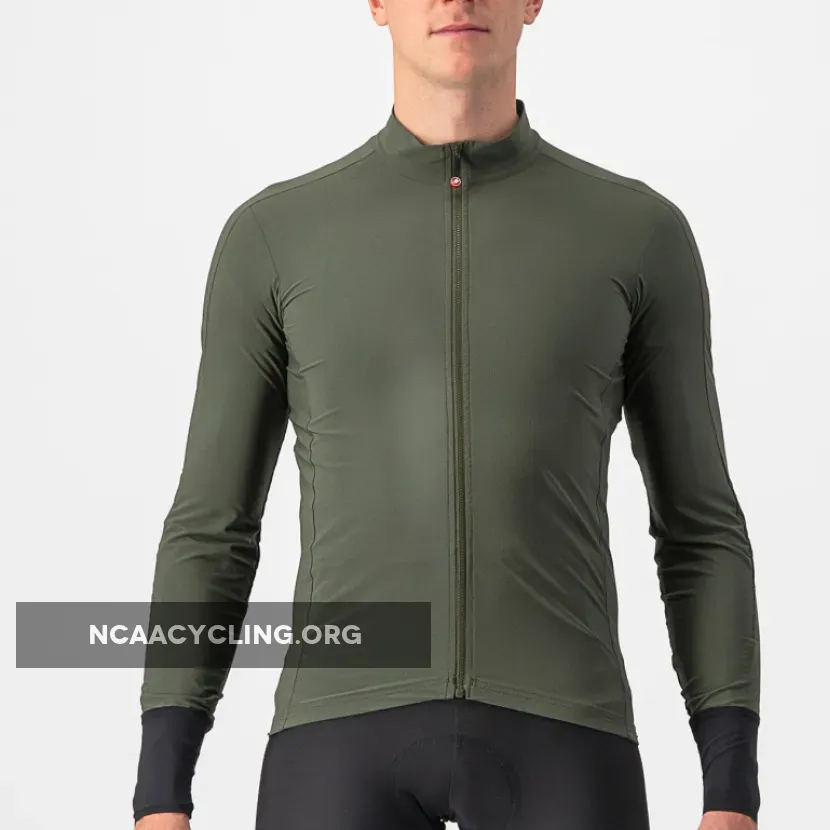 Castelli Flight Air Long Sleeves Jersey - Dark Green 4522518-075-S New Releases