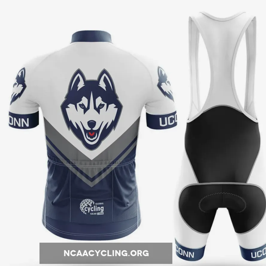 University of Connecticut Long Sleeve Cycling Jersey Ver.3 University of Connecticut Long Sleeve Cycling Jersey Ver.3