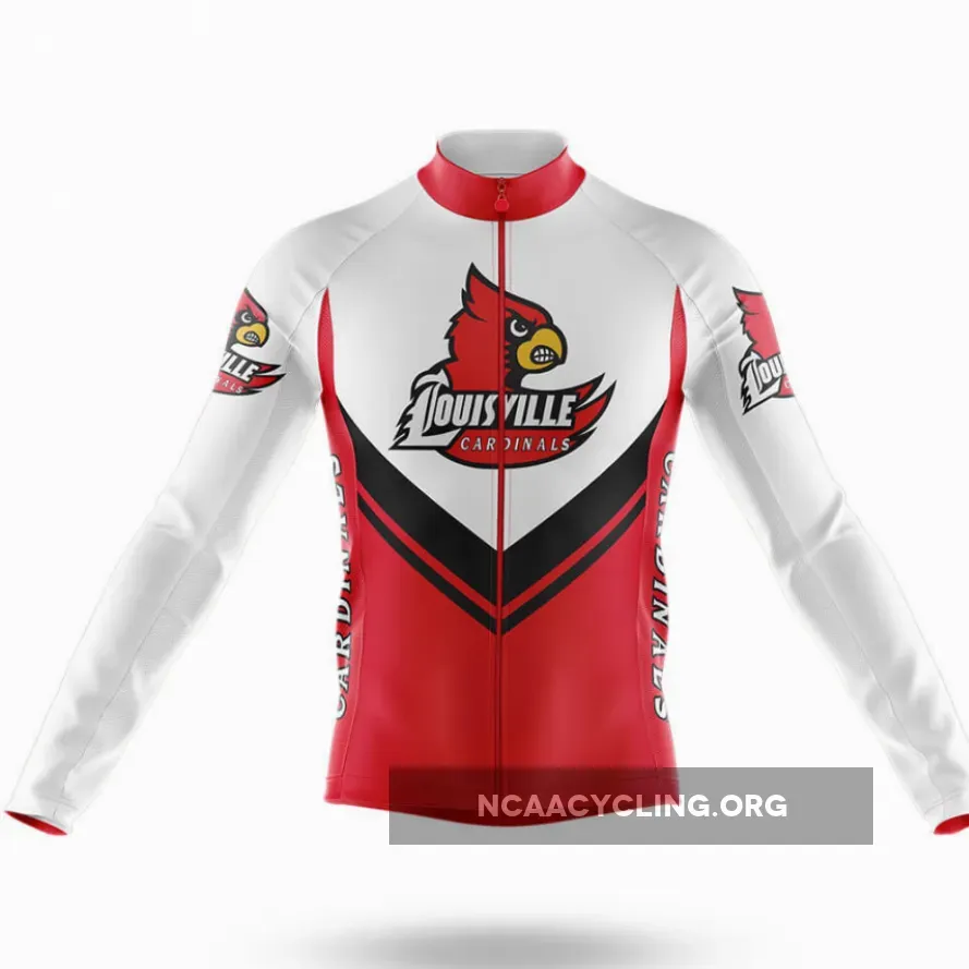 University of Louisville Long Sleeve Cycling Jersey Only Ver.3