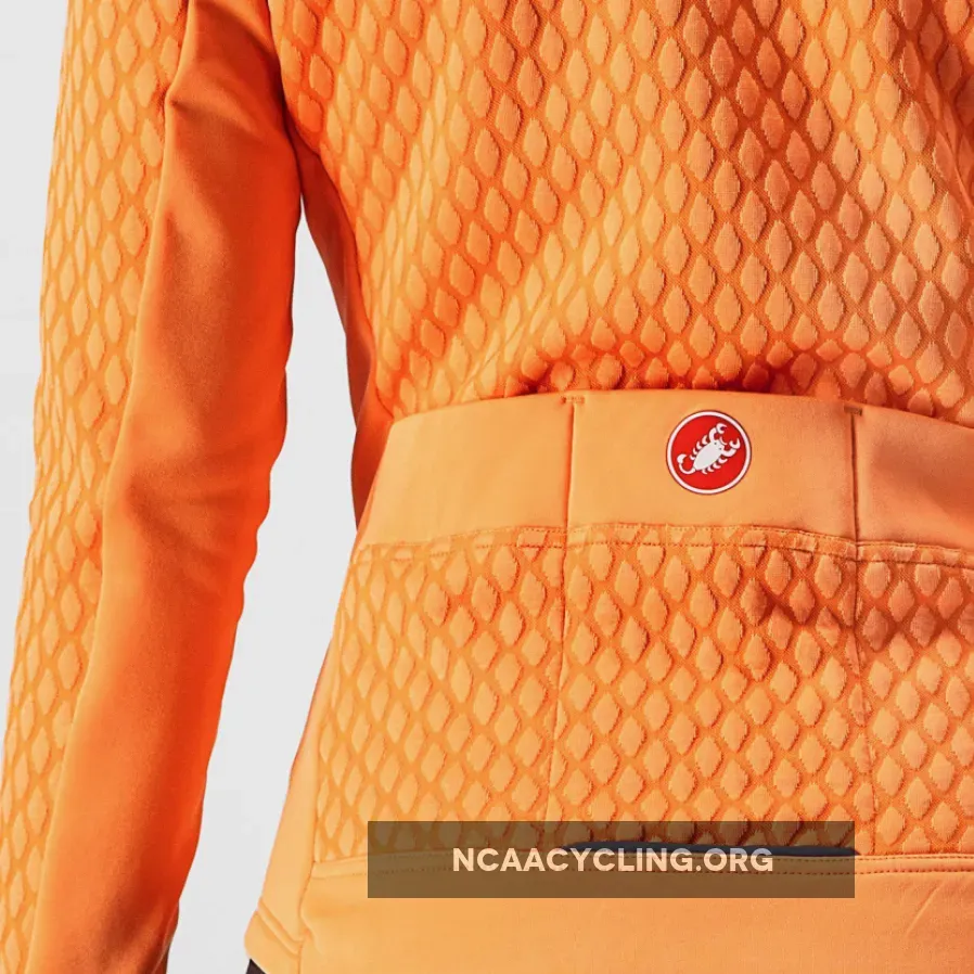 Castelli Sfida 2 Long Sleeves Woman Jersey - Orange 4521530-883-S New Releases