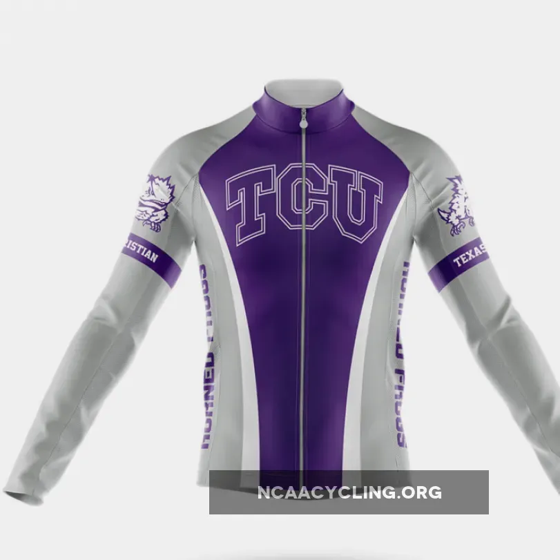 Texas Christian University Long Sleeve Cycling Jersey