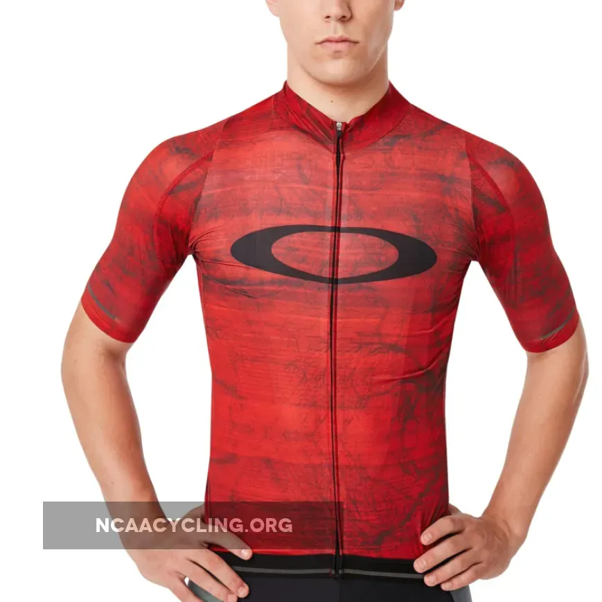 Oakley Aero Jersey - Red Black 434359-4FF New Releases