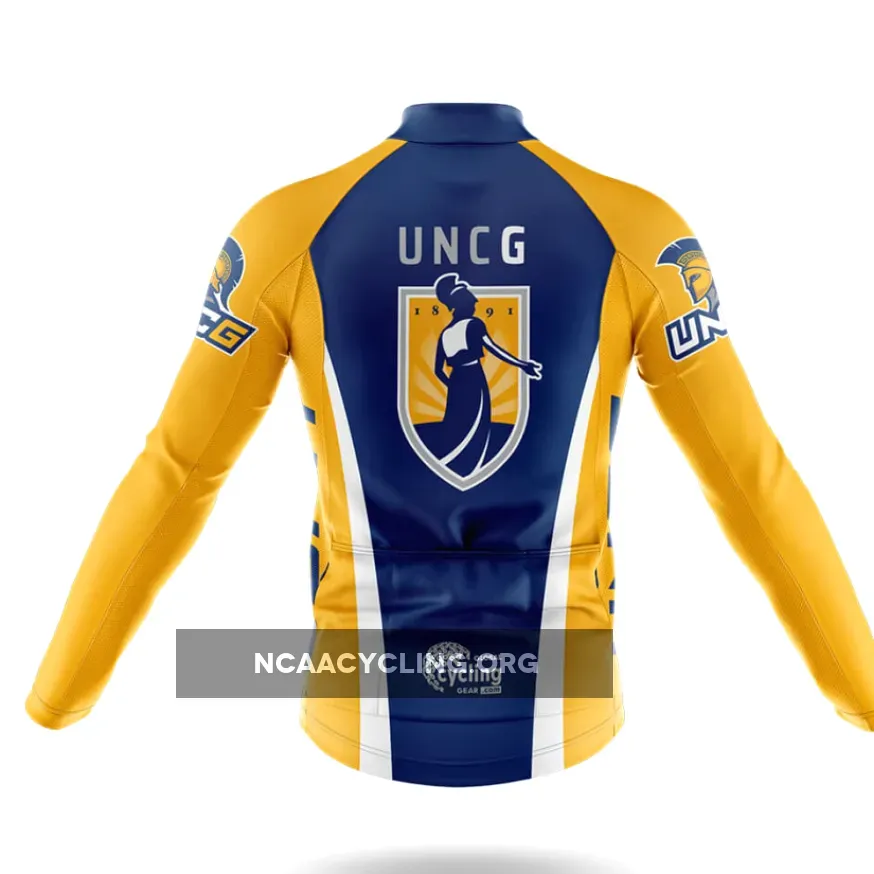 University of North Carolina Greensboro Long Sleeve Cycling Jersey University of North Carolina Greensboro Long Sleeve Cycling Jersey