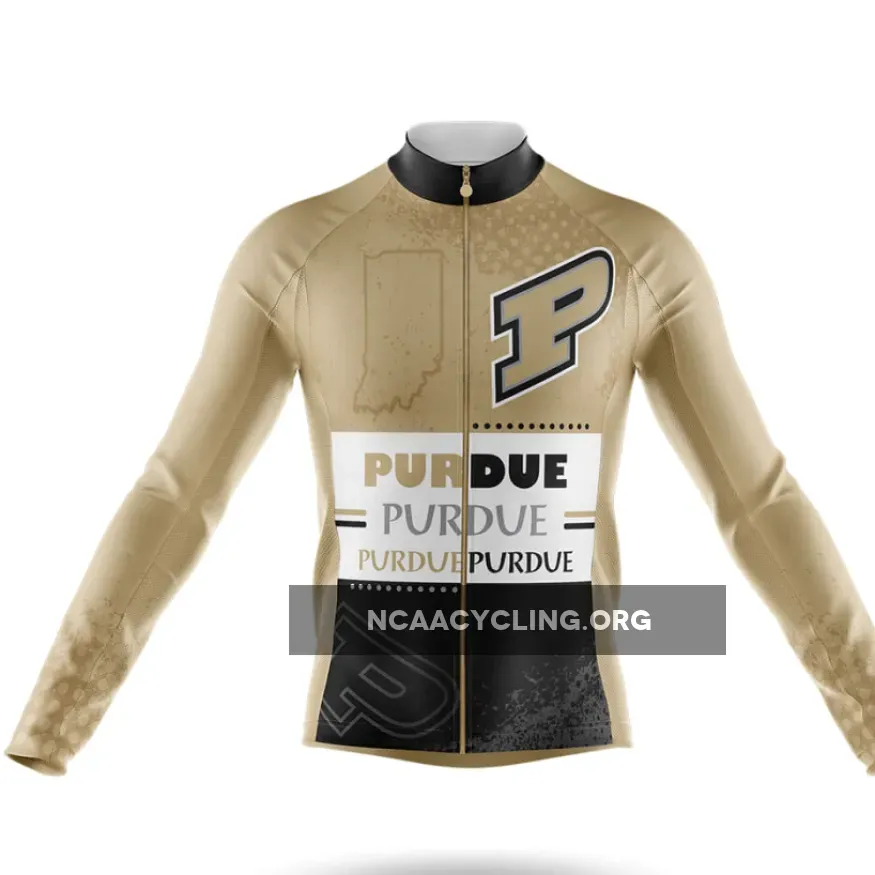 Purdue University Cycle Long Sleeve Cycling Jersey Only