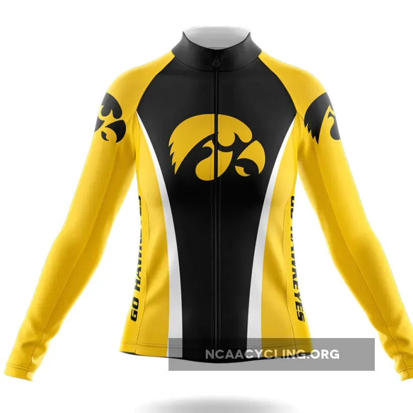 University of Iowa - Women's Long Sleeve Cycling Jersey