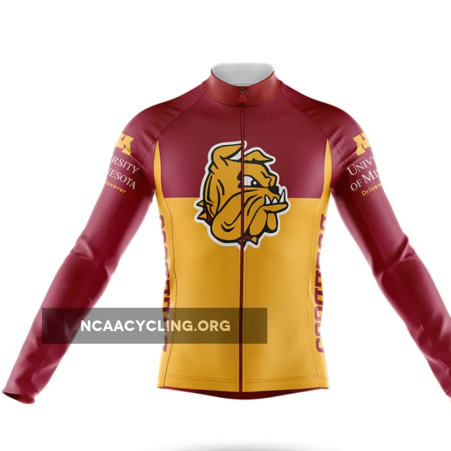 University of Minnesota Duluth Long Sleeve Cycling Jersey Ver.2