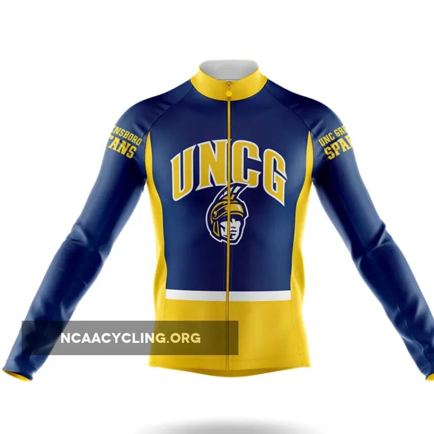 UNC Greensboro Spartans Long Sleeve Cycling Jersey